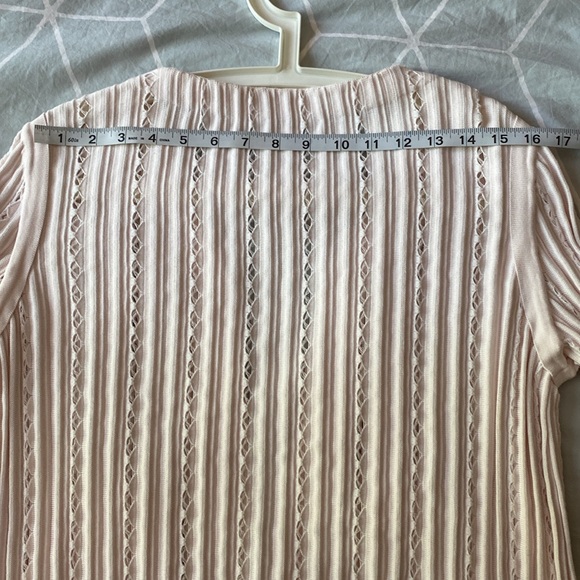 Chanel Coco logo Pearl Button Knit Cardigan, size fits S/M - Picture 7 of 10
